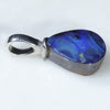 Silver Opal Pendant Side View
