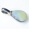 Australian Boulder Opal Silver Pendant with Silver Chain (10mm x 8mm) Code-SD77