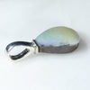Australian Boulder Opal Silver Pendant with Silver Chain (10mm x 8mm) Code-SD77