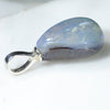 Australian Boulder Opal Silver Pendant with Silver Chain (14mm x 10mm) Code-SDA51