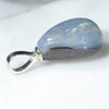 Australian Boulder Opal Silver Pendant with Silver Chain (14mm x 10mm) Code-SDA51