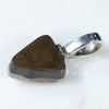 Australian Boulder Opal Silver Pendant with Silver Chain (9mm x 7.5mm) Code-SD76