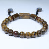 Natural Queensland Boulder Opal Adjustable Bracelet