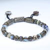 Natural Boulder Opal Adjustable Bracelet