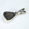 Natural Australian Boulder Opal and Diamond Gold Pendant (9mm x 7mm) Code -GPA165
