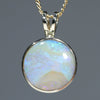 Australian Opal Gold Pendant