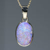 Australian 10k Gold Natural Boulder Opal Pendant