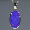 10k Gold Natural Boulder Opal Pendant