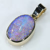 10k Gold- Natural Solid Boulder Opal