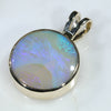 10k Gold-Solid Boulder Opal