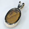 Natural Australian Boulder Opal Gold Pendant Code -GPA183