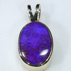 Natural Australian Boulder Opal Gold Pendant Code -GPA183