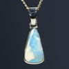 Natural Australian Boulder Opal 10k Gold Pendant