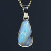 10k Gold- Solid Boulder Opal