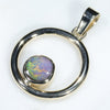 10k Gold Circle Pendant Design