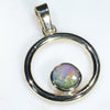 Natural Australian Boulder Opal Gold Pendant Code -GPA176