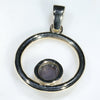 Natural Australian Boulder Opal Gold Pendant Code -GPA176