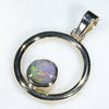 10k Gold- Natural Solid Boulder Opal