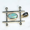Natural Australian Boulder Opal Gold Pendant Code -GPA174