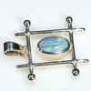 10k Gold- Solid Boulder Opal