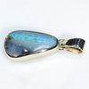 Natural Australian Boulder Opal Gold Pendant Code -GPA170