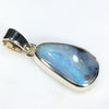 Natural Australian Boulder Opal Gold Pendant Code -GPA170