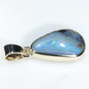 Natural Australian Boulder Opal Gold Pendant Code -GPA170