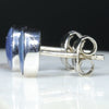 Australian Boulder Opal  Silver Stud Earring (6.5mm x 4mm) Code - SE341