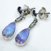Natural Australian Boulder Opal Silver Earring Code -SE317