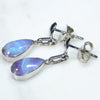 Natural Australian Boulder Opal Silver Earring Code -SE317