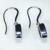 Natural Australian Boulder Opal Silver Earring (12.5mm x 7.5mm) Code -SE327