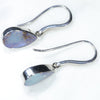 Natural Australian Boulder Opal Silver Earring (12mm x 7.5mm) Code -SE322
