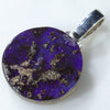 Sterling Silver Solid Boulder Opal