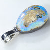 Australian Boulder Opal Silver Pendant with Silver Chain Code-SD226