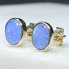 10k Gold- Solid Boulder Opal