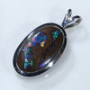 Sterling Silver- Solid Boulder Matrix Opal