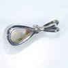 Silver Opal Pendant Rear View