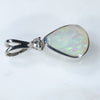Silver Opal Pendant Side View