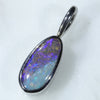 Sterling Silver- Solid Boulder Opal
