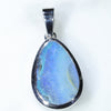 Natural Australian Boulder Opal Silver Pendant with Silver Chain Code -SD296