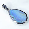 Natural Australian Boulder Opal Silver Pendant with Silver Chain Code -SD296