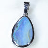 Natural Australian Boulder Opal Silver Pendant with Silver Chain Code -SD296