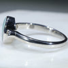 Silver Opal Ring Side View