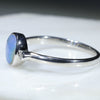 Silver Opal Ring Side View