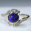 Stunning Natural Lightning Ridge Black Opal