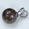 Sterling Silver- Solid Boulder Matrix Opal