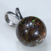 Silver Opal Pendant Rear View