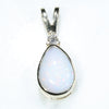 Beautiful Natural Coober Pedy White Opal 