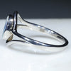 Silver Opal Ring Side View