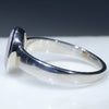 Silver Opal Ring Side View